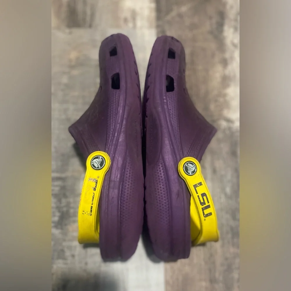 LSU crocs - Picture 5 of 8